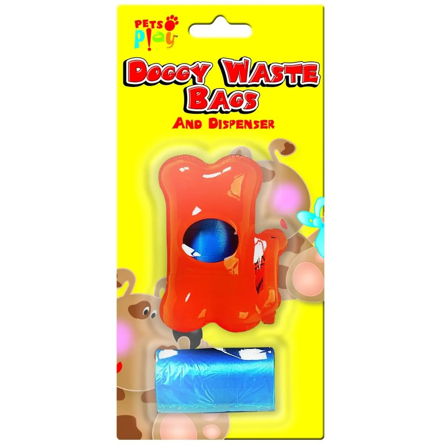 Pets Play Doggy Waste Bag and Dispenser