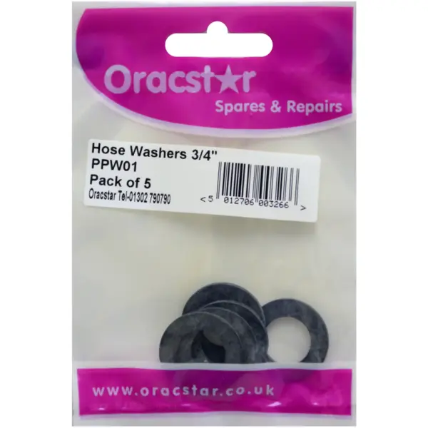 Oracstar 3/4" Hose Washers pack of 5