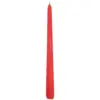 Prices Venetian Dinner Candle Red 25.5cm