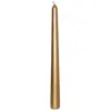 Prices Venetian Dinner Candle Gold 25.5cm