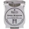 Prices Cluster Jar Open Window Candle 8.3x7.4cm