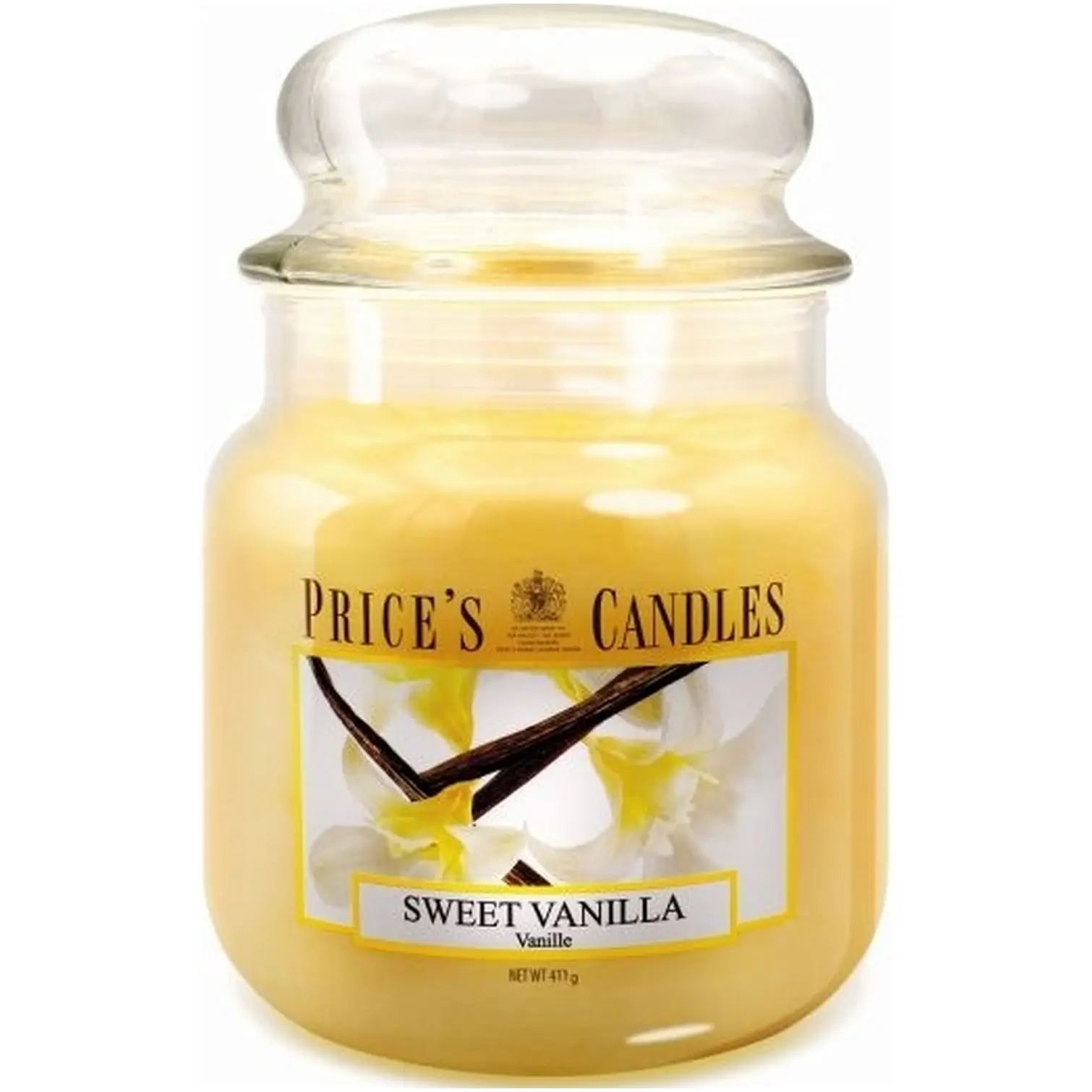 Prices Medium Jar Sweet Vanilla Candle