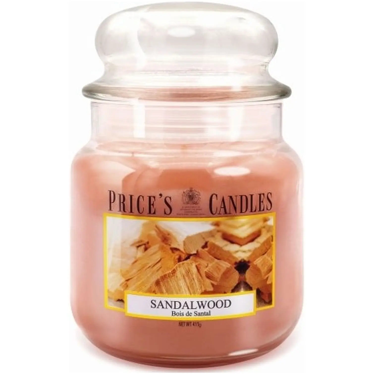 Prices Medium Jar Sandalwood Candle