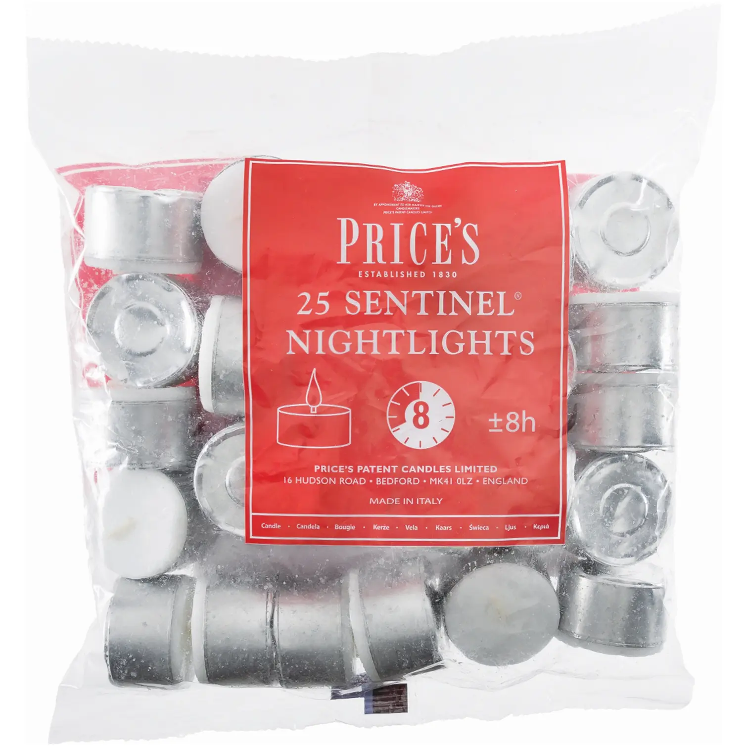Prices 25 Sentinel Nighlights 8 Hour Burn Time