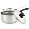Supreme Stainless Steel Chip Pan Set 22cm