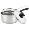 Supreme Stainless Steel Chip Pan Set 22cm