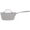 Laura Ashley 20cm Saucepan With Glass Lid Dark Dove Grey