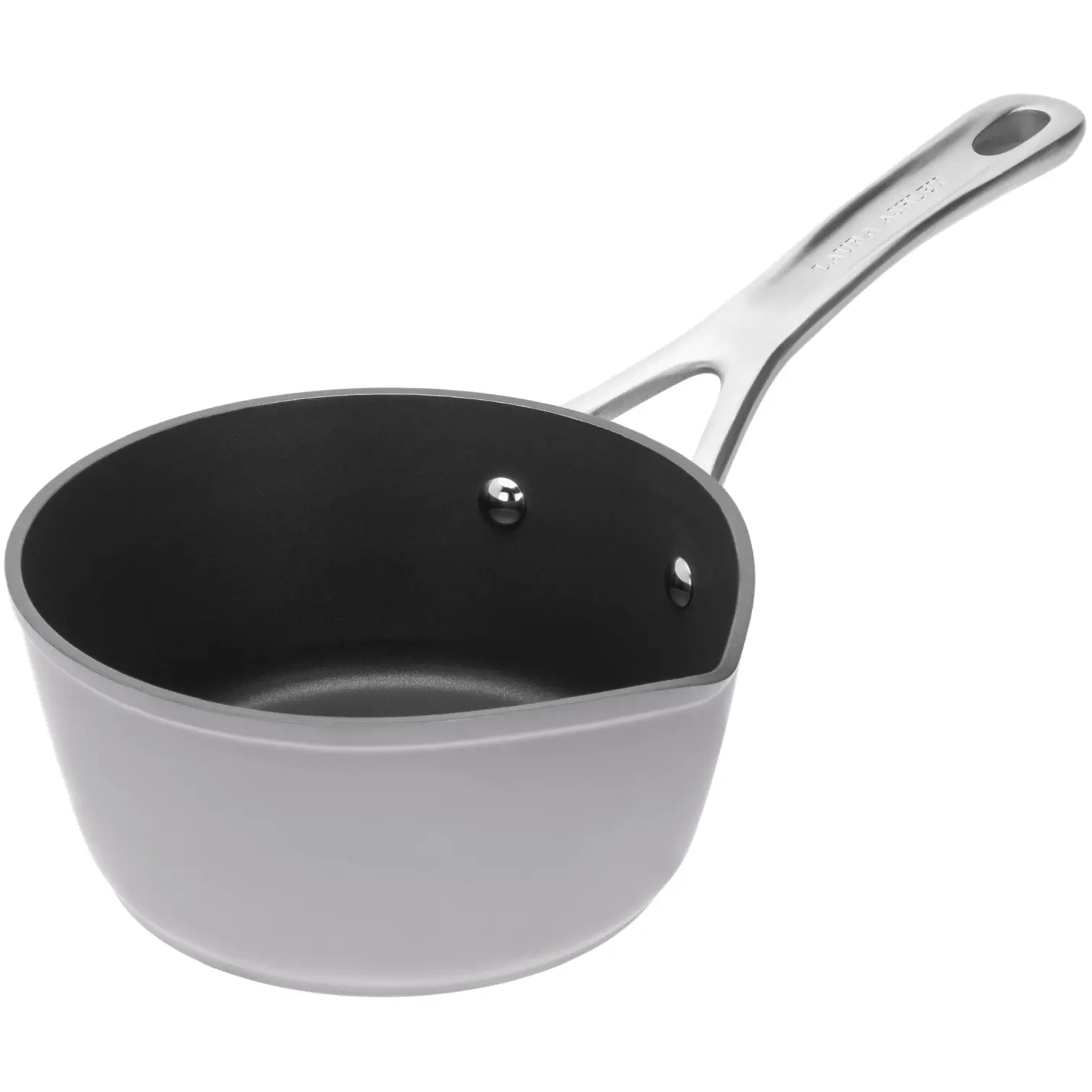 Laura Ashley 16cm Milkpan Dark Dove Grey