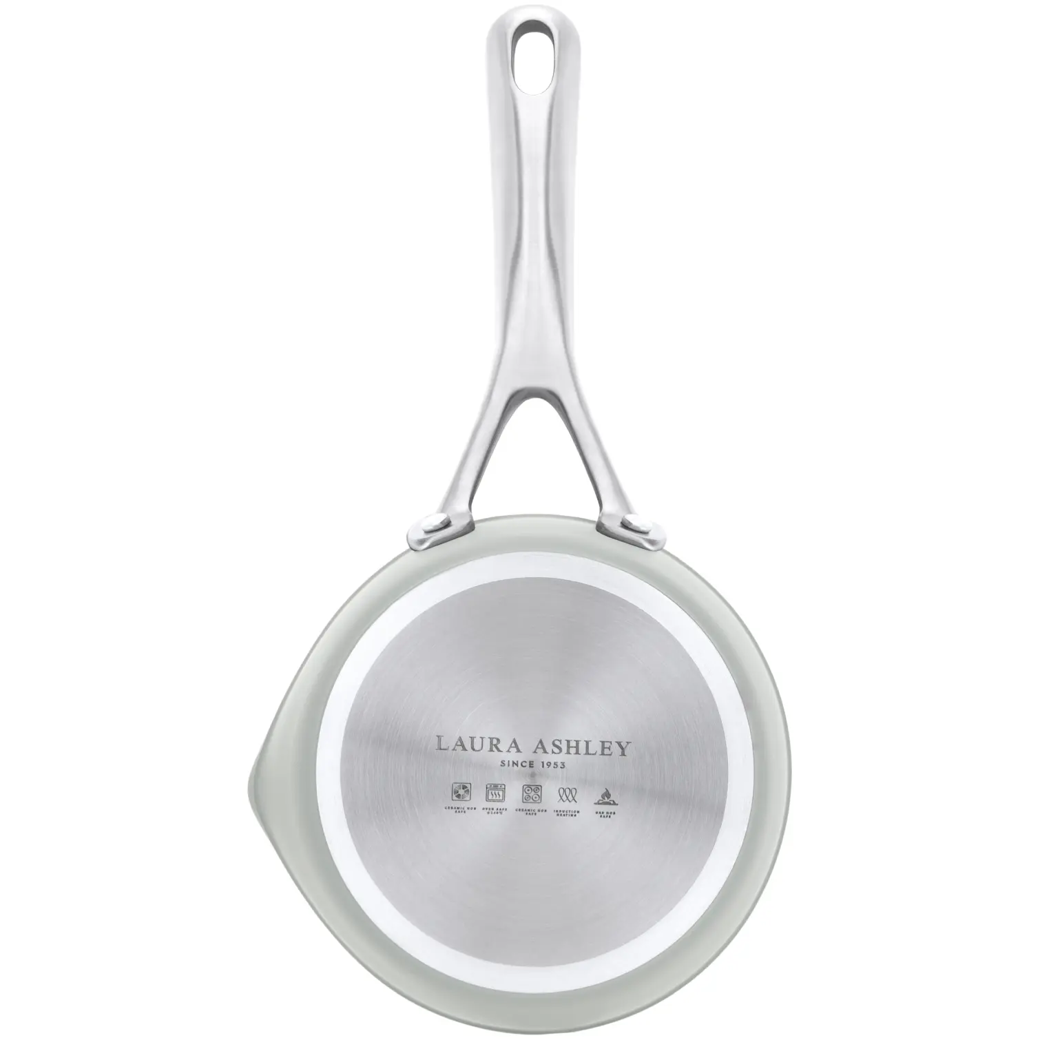 Laura Ashley 16cm Milkpan Dark Dove Grey
