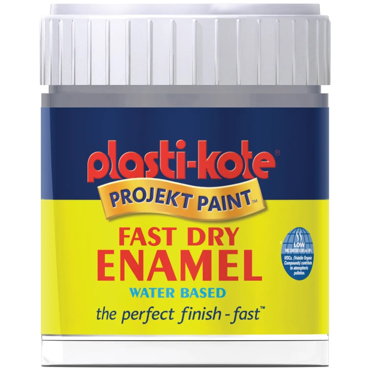 PlastiKote Fast Dry Project Enamel Paint 59ml - Pewter