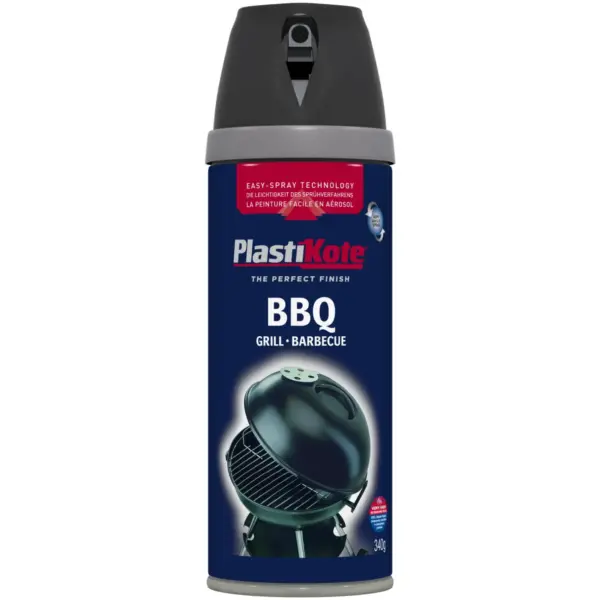 Plasti-kote 400ml Bar-B-Que Black