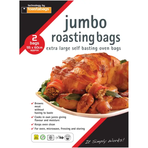 Toastabags Jumbo Roasting Bags 55x60cm (2)