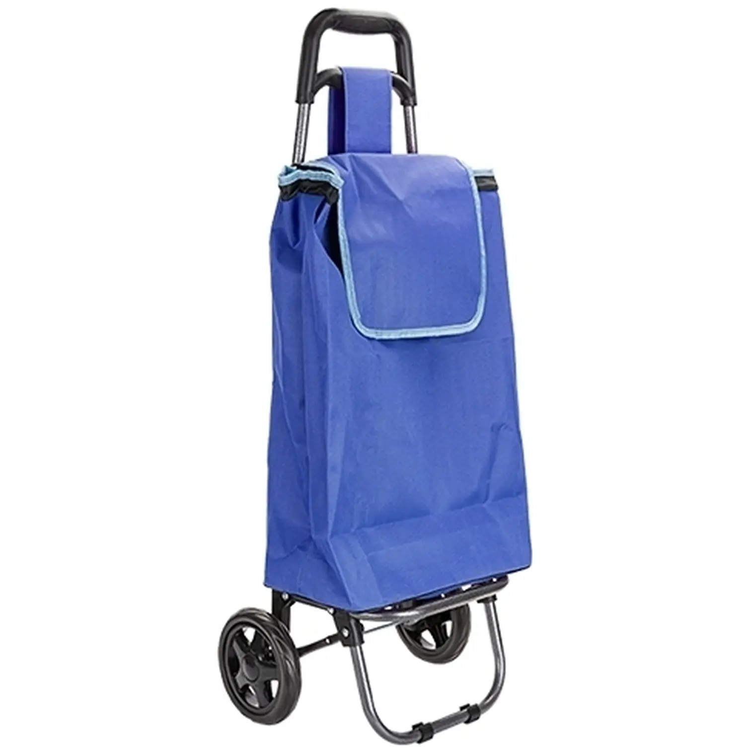 PMS Shopping Trolley 38x20x92cm Assorted Colours Capacity 25kg
