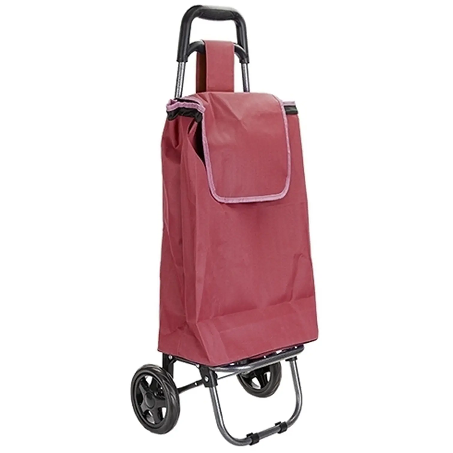 PMS Shopping Trolley 38x20x92cm Assorted Colours Capacity 25kg