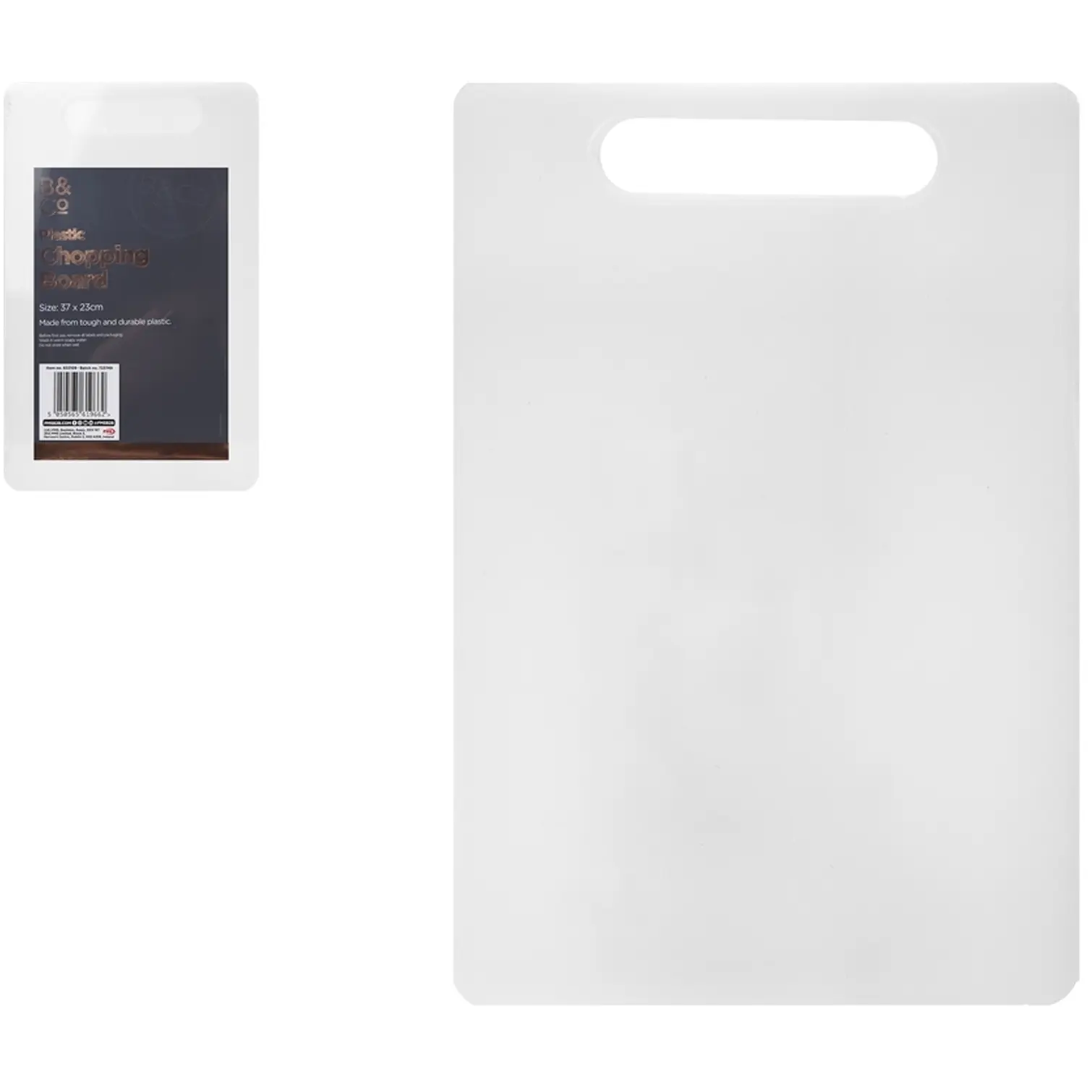 B&Co Plastic Chopping Board 37 x 23cm