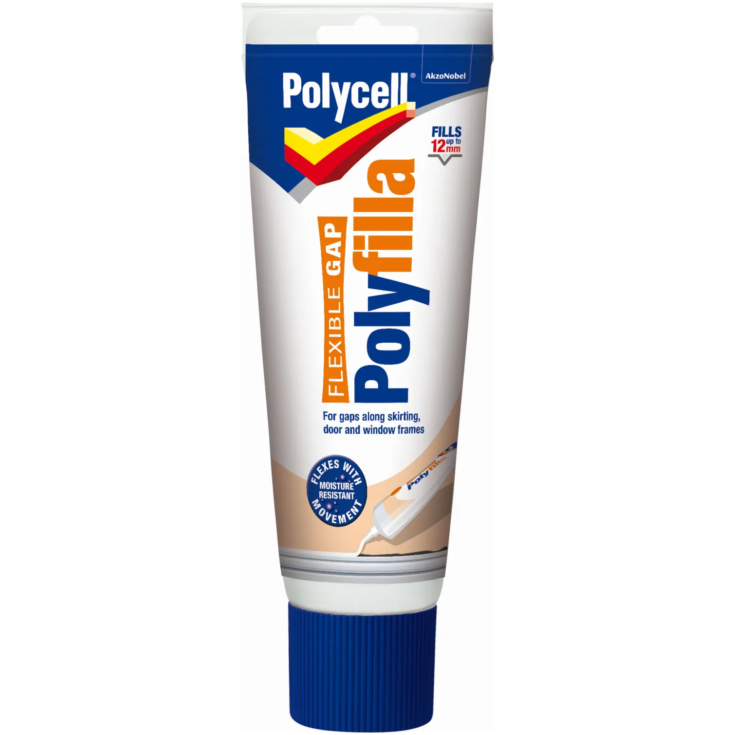 Polyfilla Flexible Filler Tube flexible crack filler for walls and ceilings UK