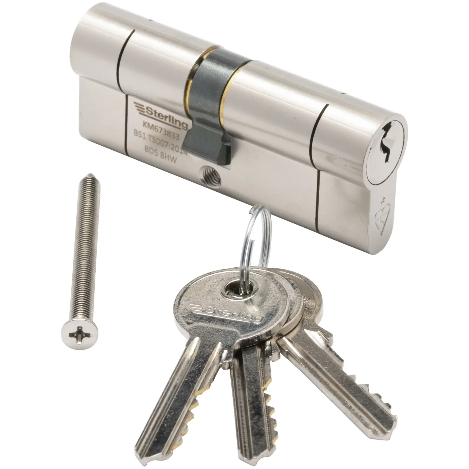 Sterling Double Euro Cylinder 40x40mm