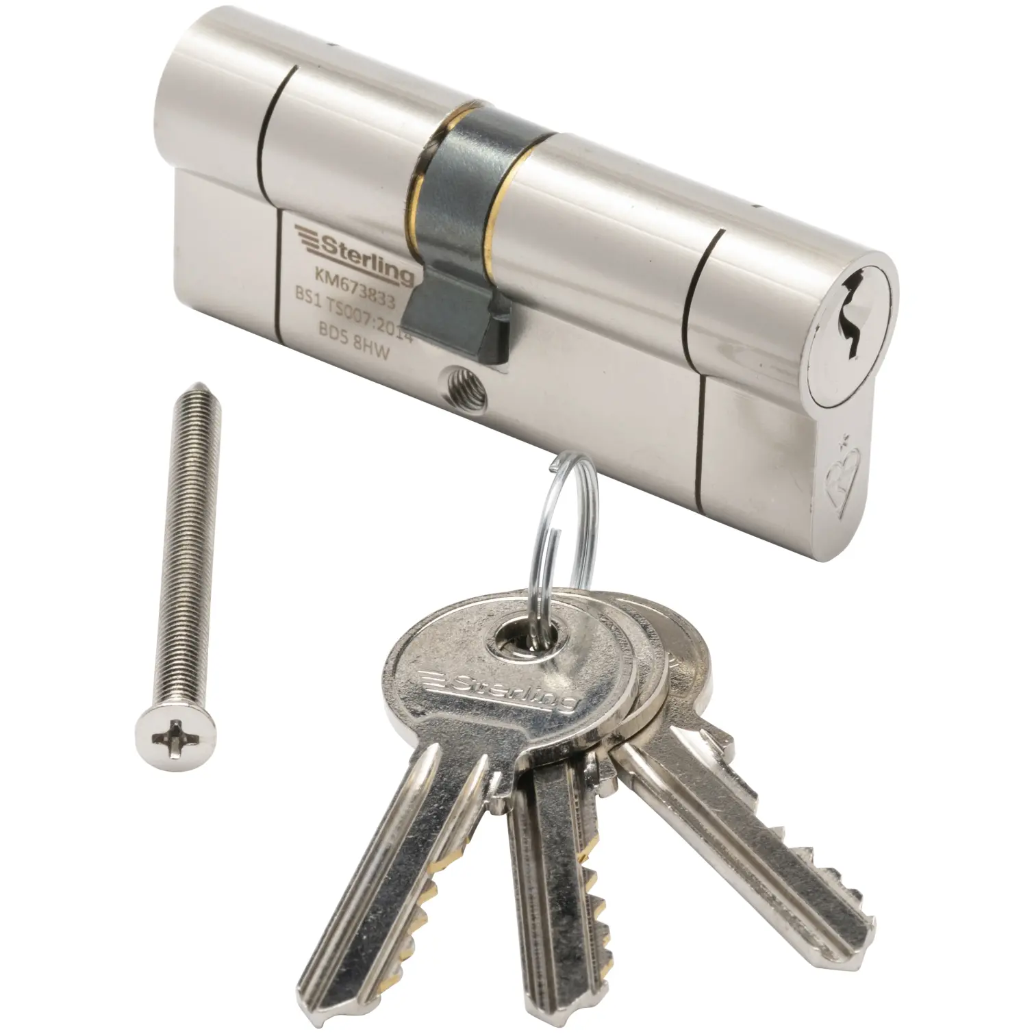 Sterling Double Euro Cylinder 40x50mm