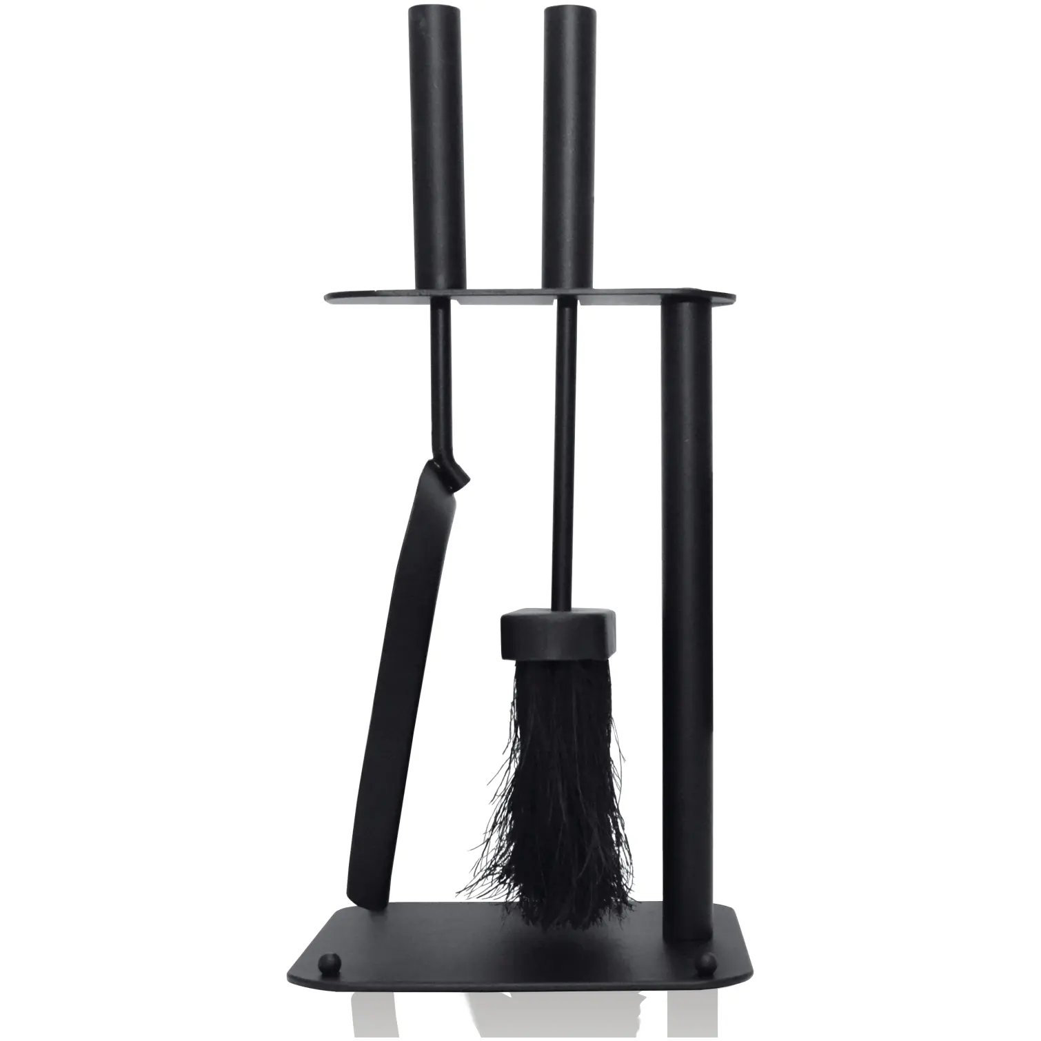 The Fireside Range Companion Set Black 360mm Tall