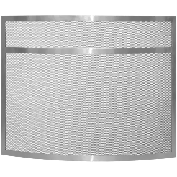 The Fireside Range Curved Guard Pewter
