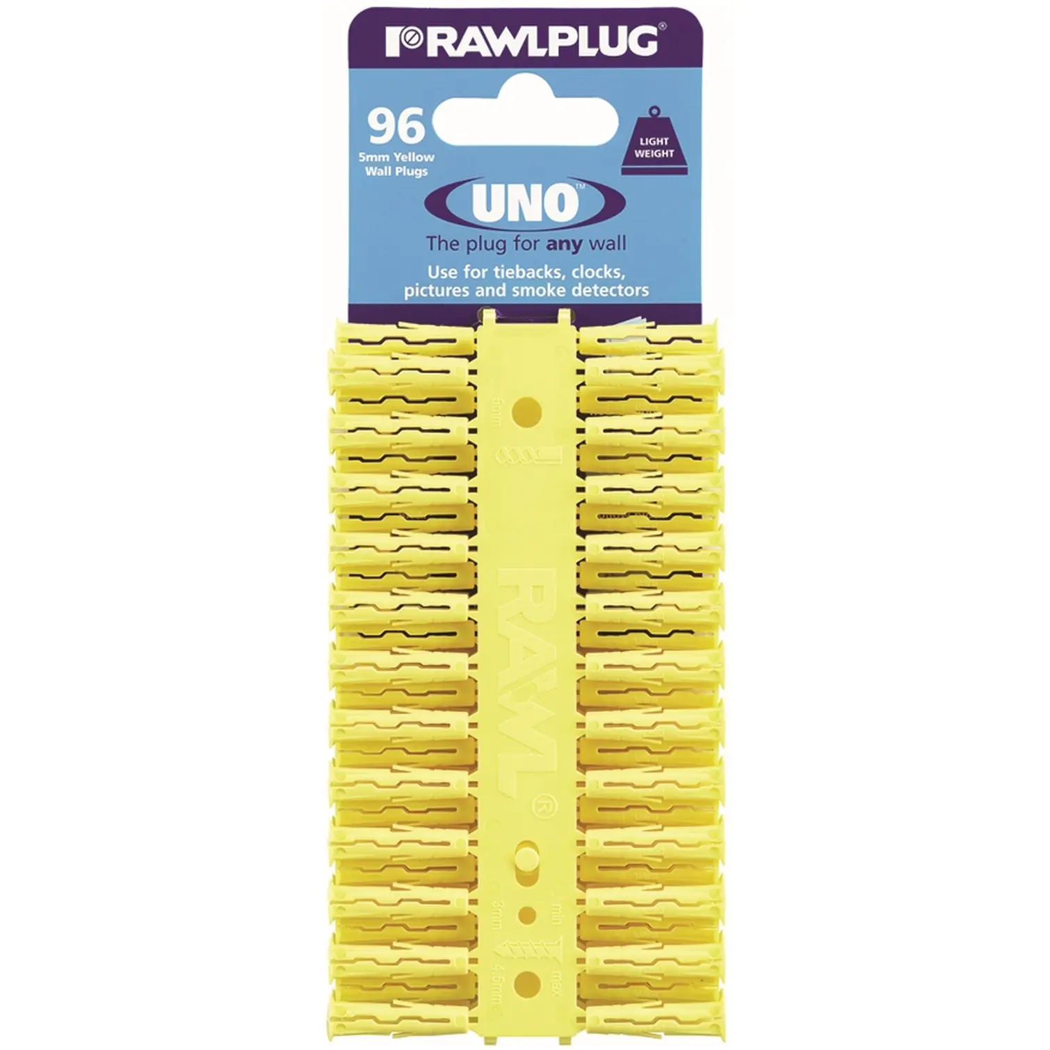 Rawlplug Uno Yellow Plug(96)