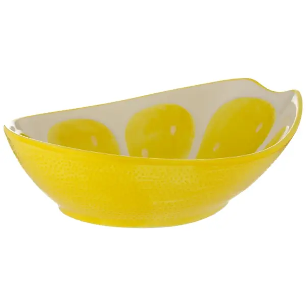 World Foods Lemon Serving Bowl 7x21.5x18cm