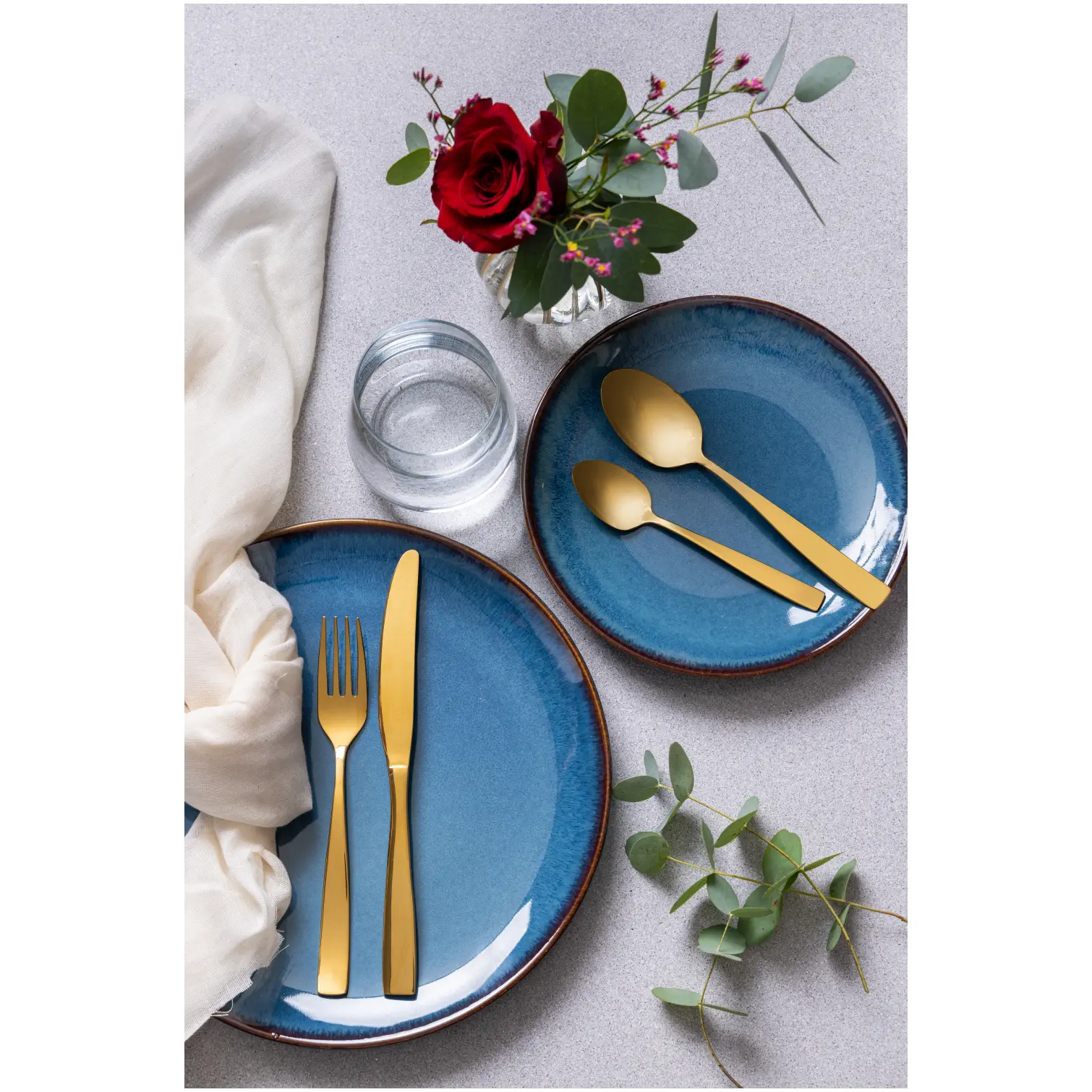 Mason Cash Reactive Blue Side Plate 20.5cm