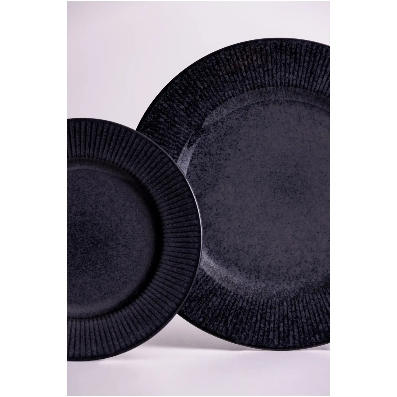 Mason Cash Reactive Linear Black Side Plate 27cm