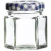 Hexagonal Twist Top Jar