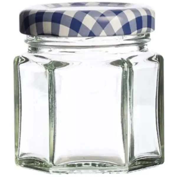 Hexagonal Twist Top Jar