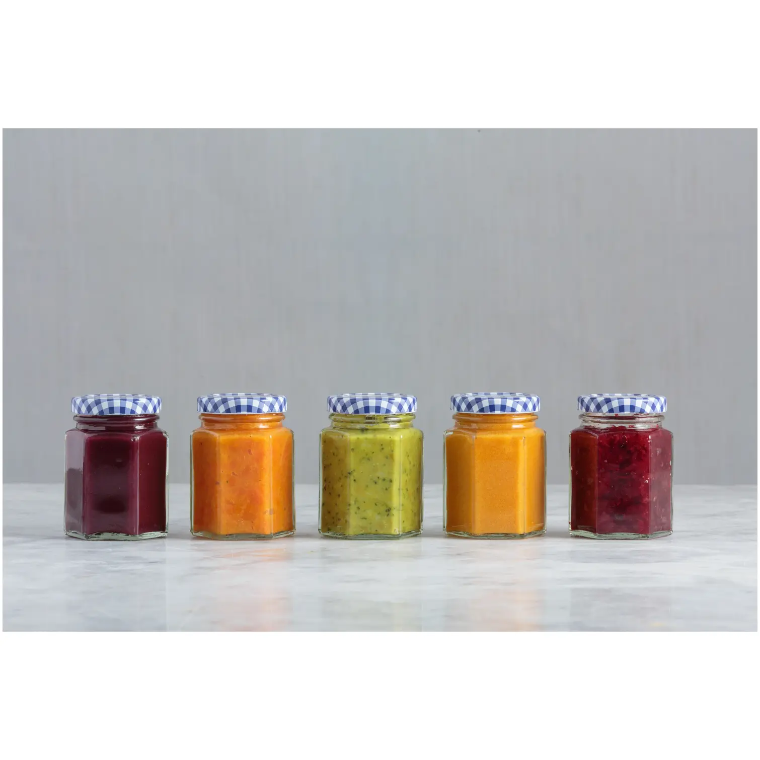 Hexagonal Twist Top Jar