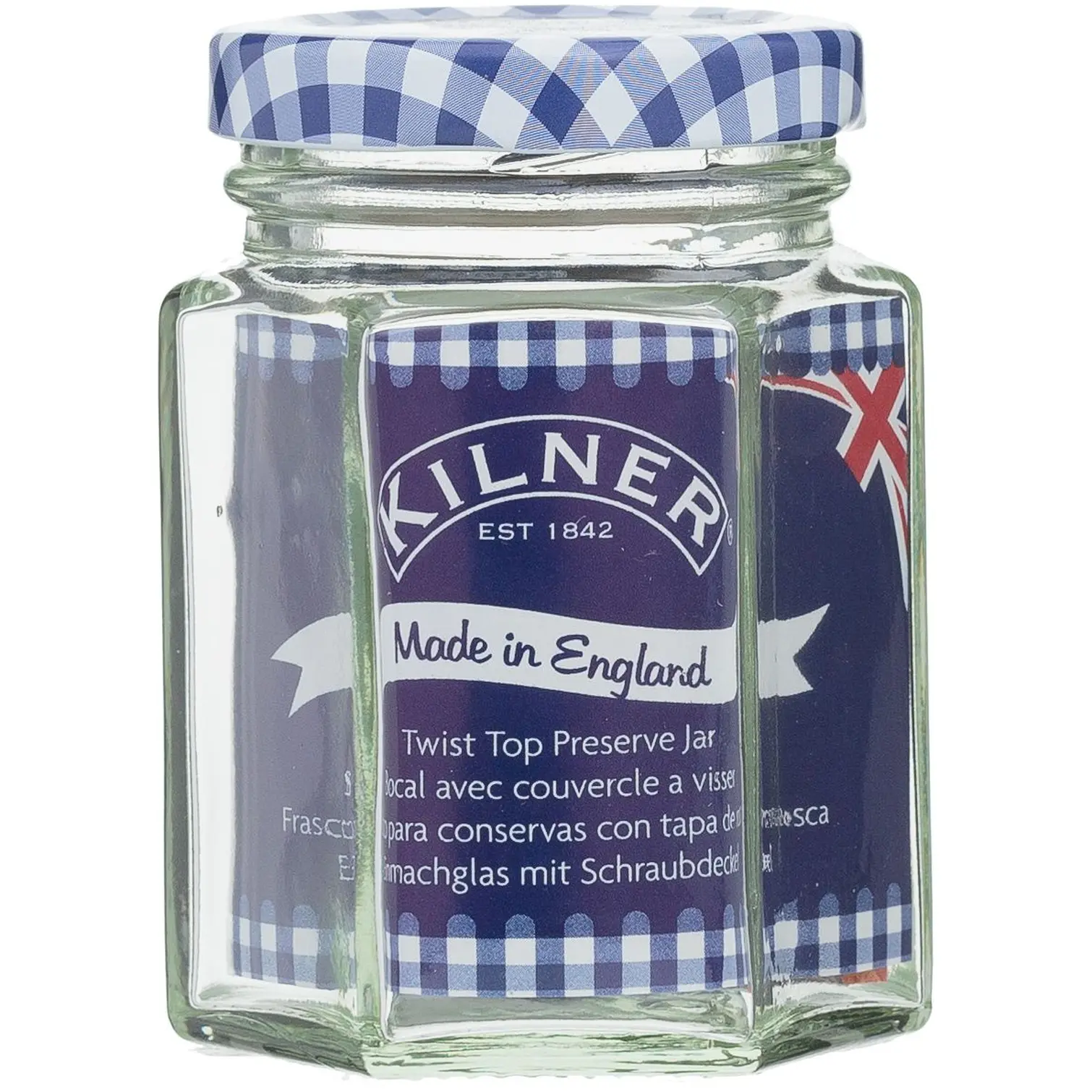 Hexagonal Twist Top Jar