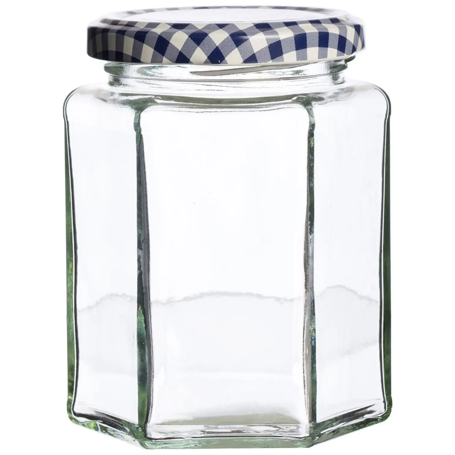 Hexagonal Twist Top Jar