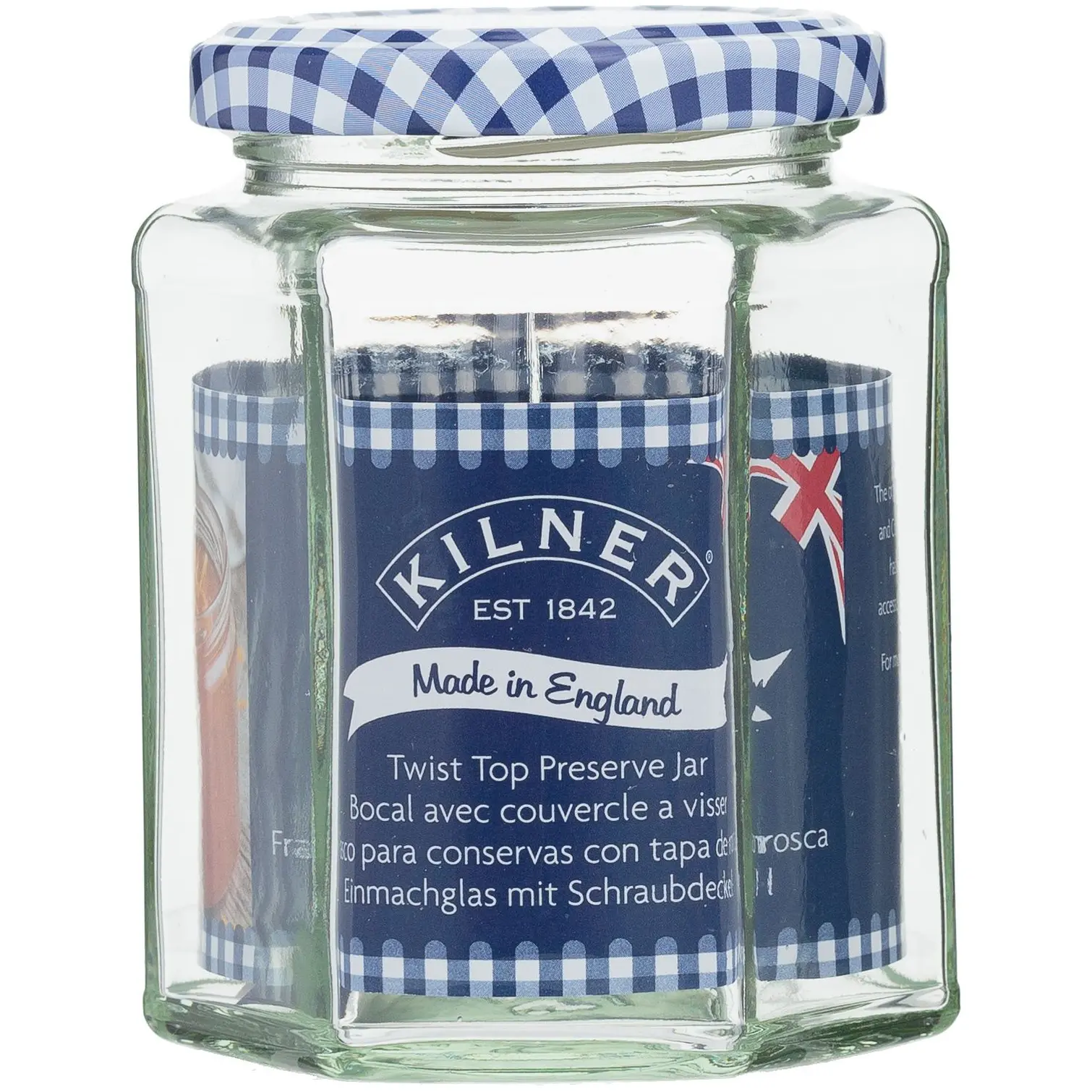 Hexagonal Twist Top Jar