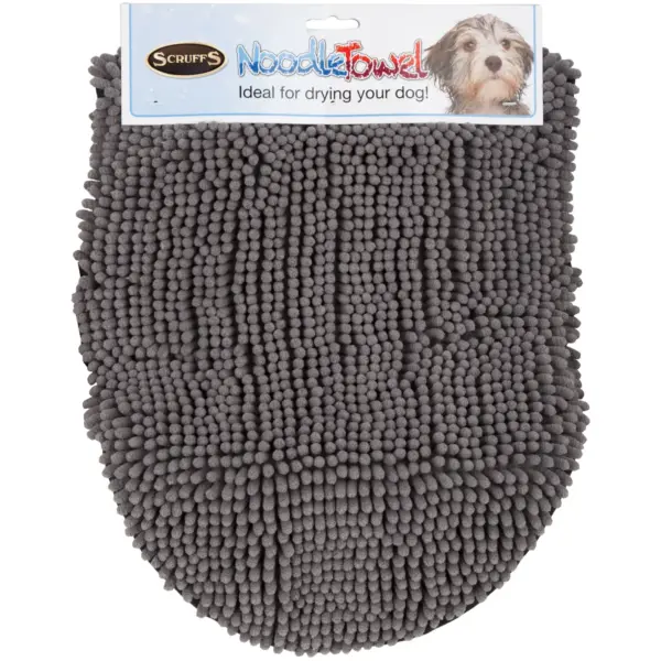 Scruffs Noodle Grey Drying Towel 80x30cm