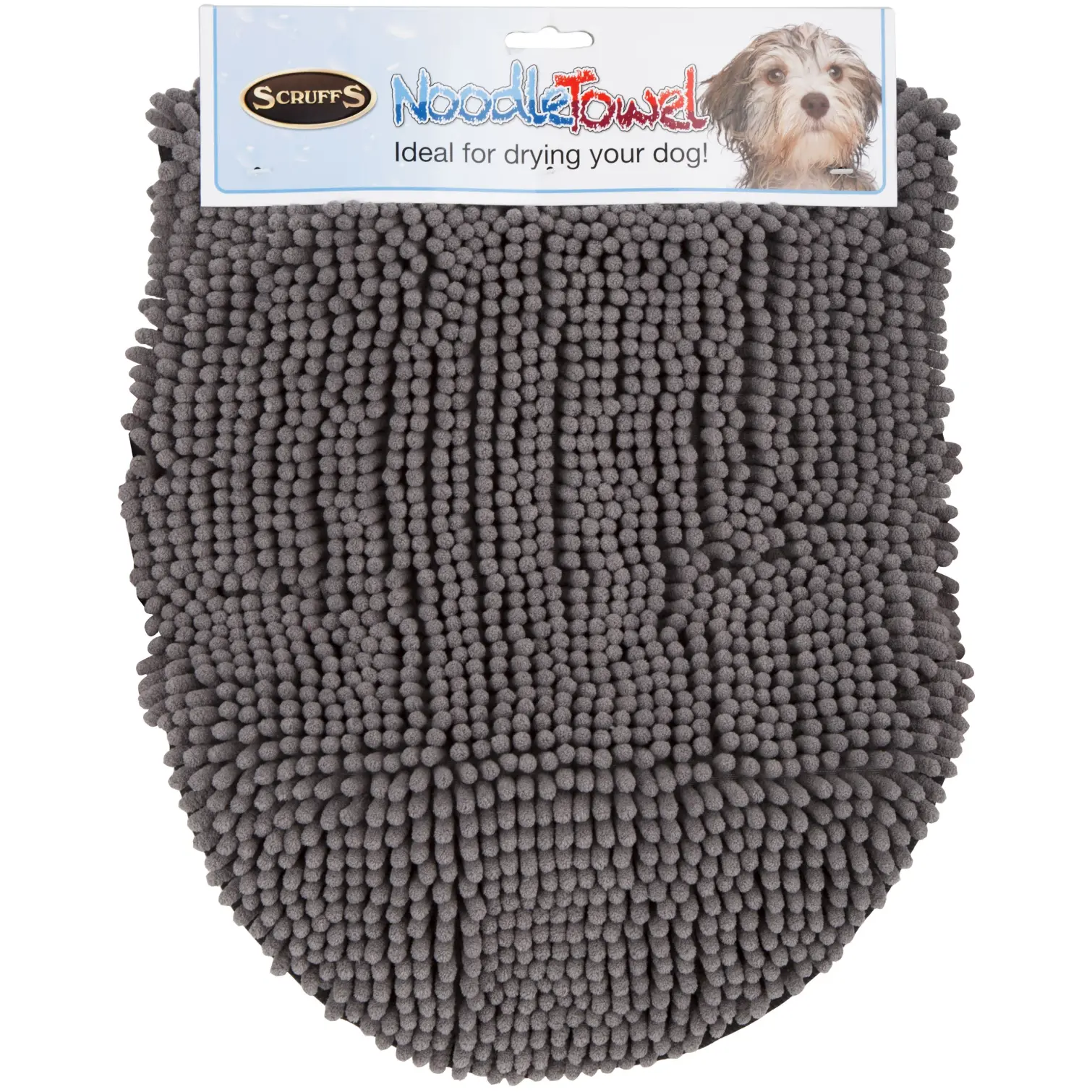 Scruffs Noodle Grey Drying Towel 80x30cm