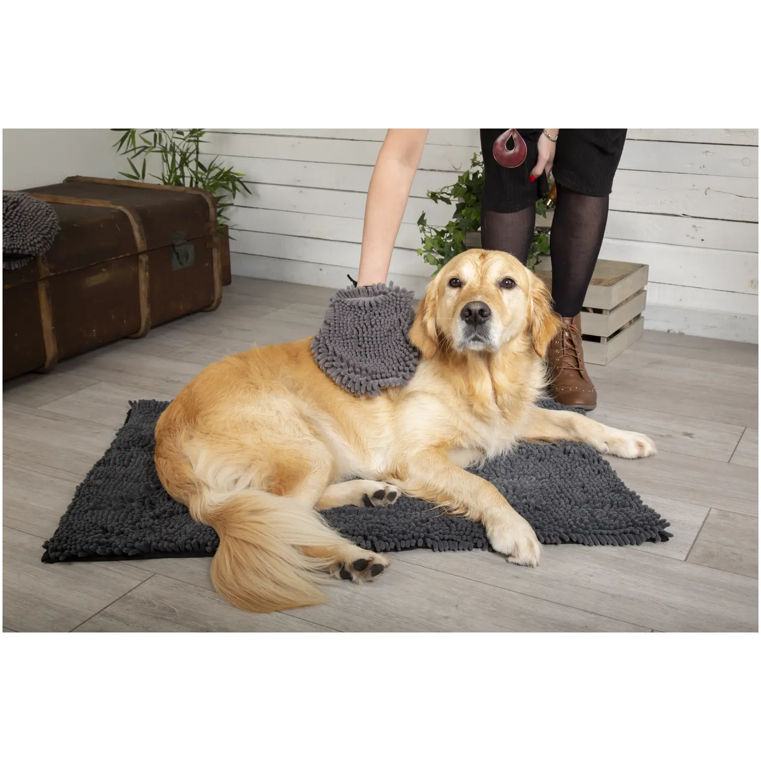 Scruffs Noodle Mitt Grey