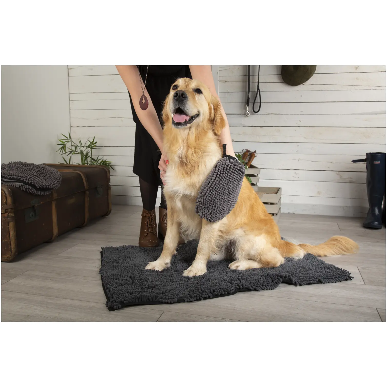 Scruffs Noodle Mitt Grey