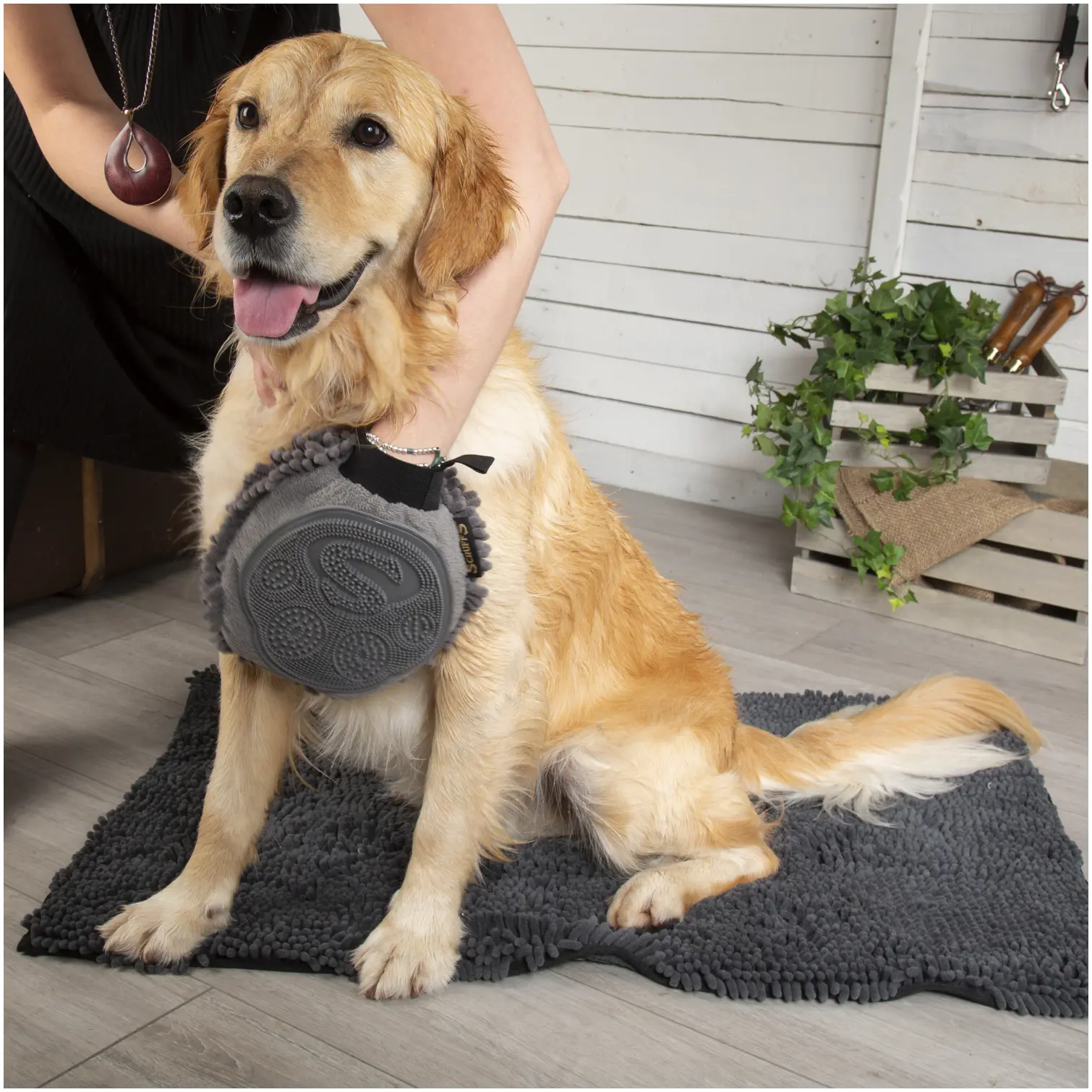 Scruffs Noodle Mitt Grey