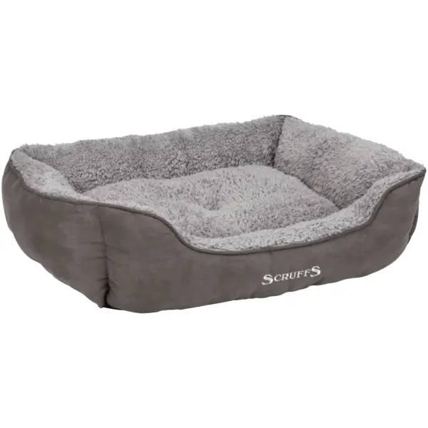 Scruffs Grey Cosy Dog Bed 75x65cm