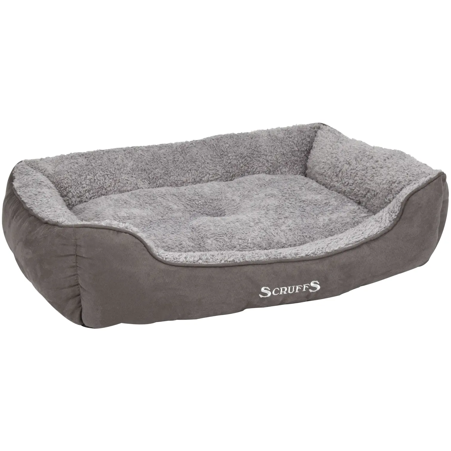 Scruffs Grey Cosy Dog Bed 90x70cm