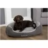 Scruffs Grey Cosy Dog Bed 90x70cm