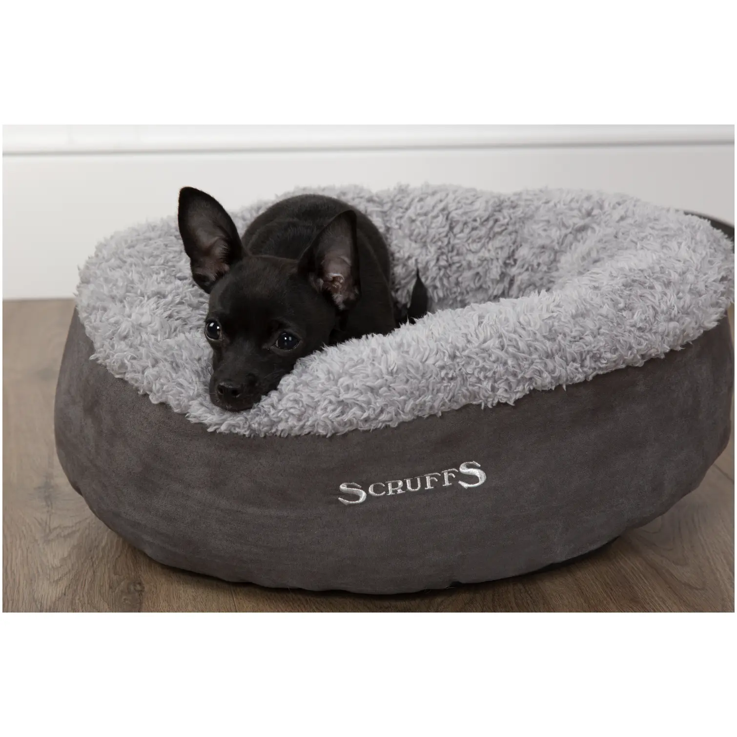 Cosy Grey Ring Bed 45cm