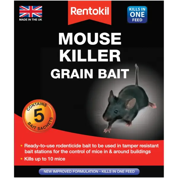 REN0130 Rentokil Mouse Killer 5Sachet