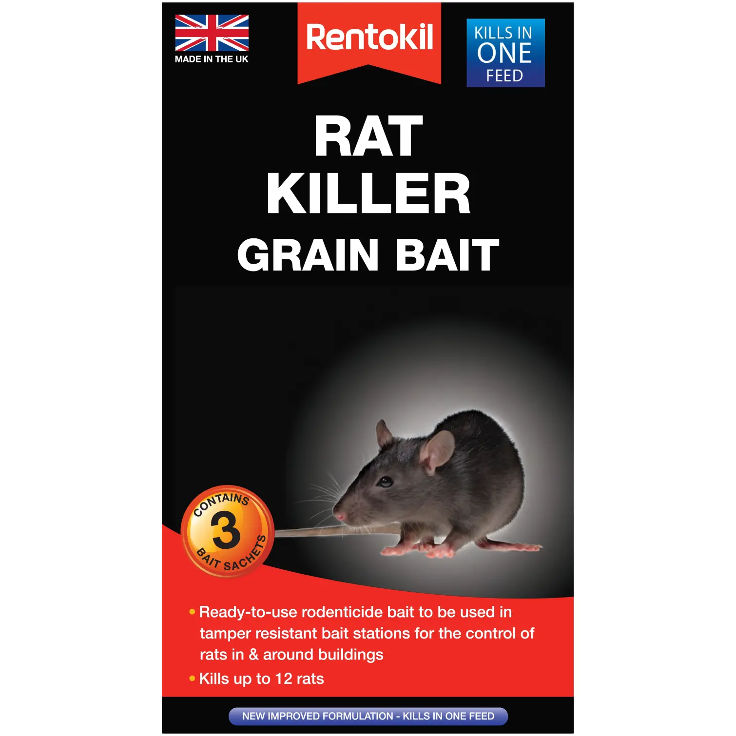 Rentokil Rat Killer 3 Sachet