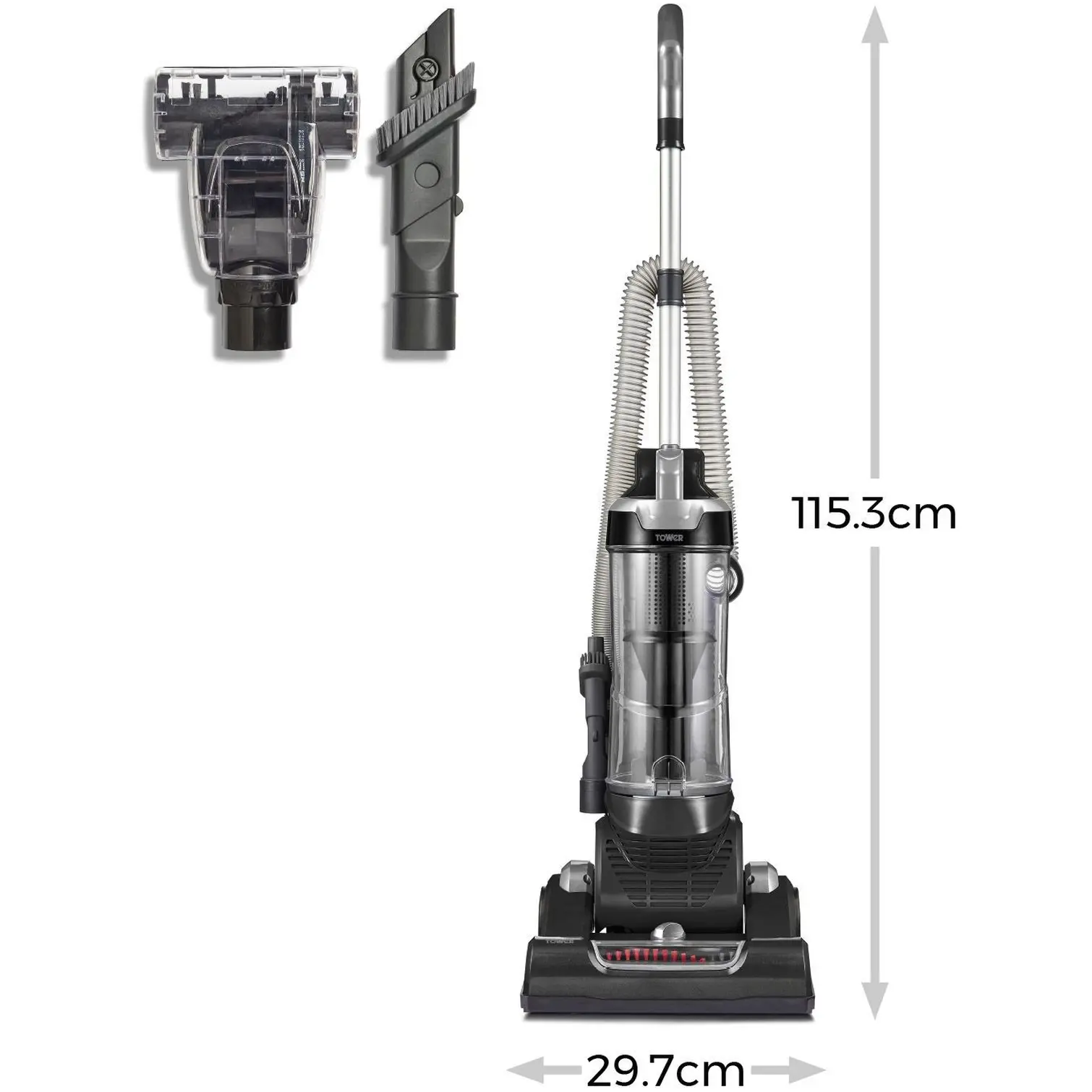Tower T108000PLPET Pet Upright Bagless Cleaner
