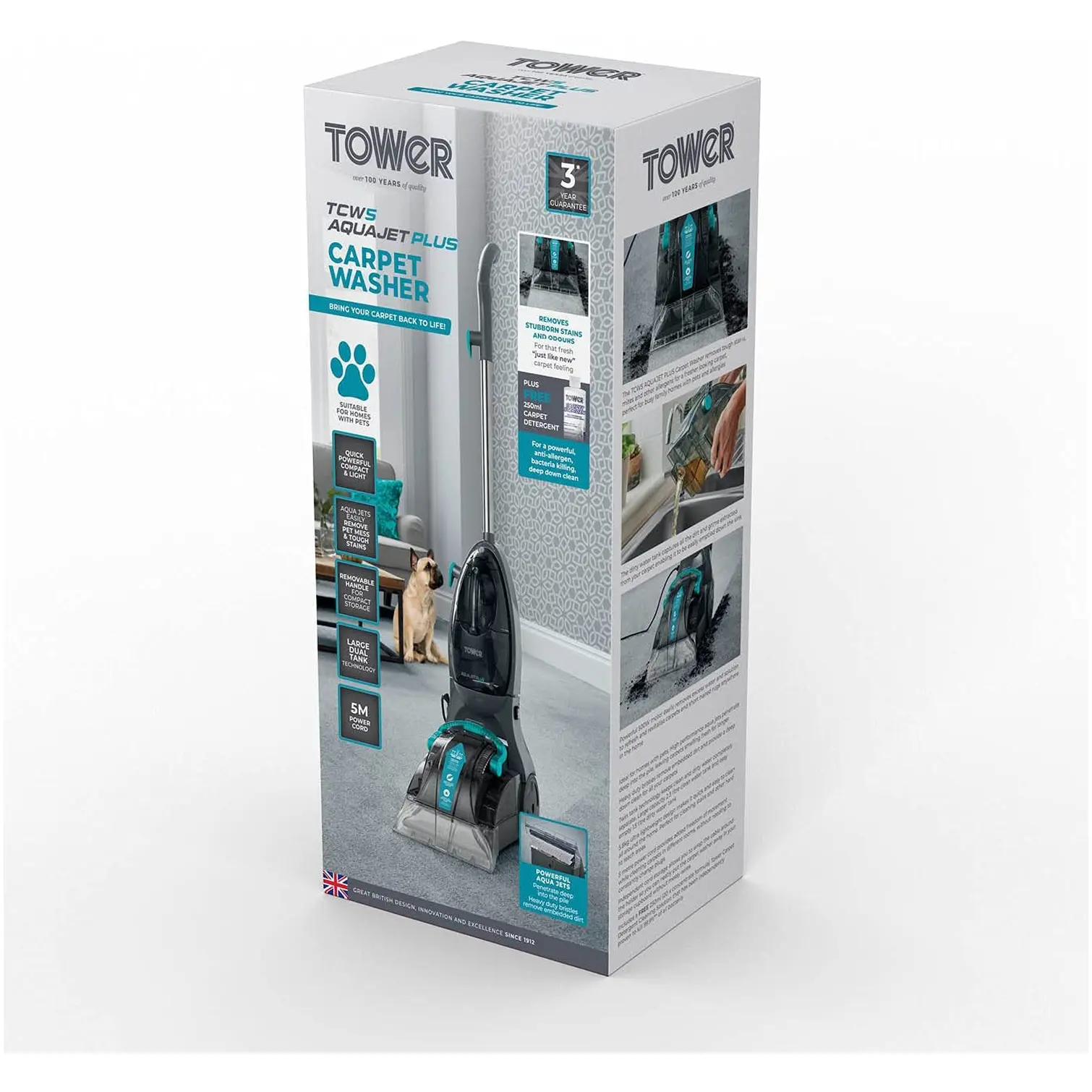 Tower Aquajet Plus Carpet Washer