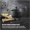 Tower Precision Stock Pot 24cm