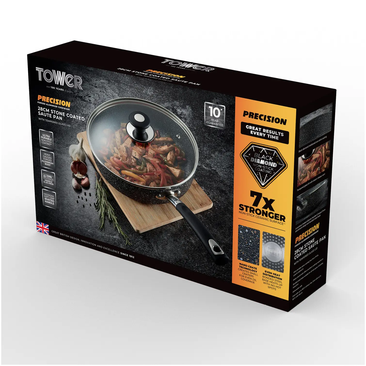 RKW0807_6 Tower Precision Saute Pan 28cm