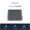 Swan Windsor 2 Slice Toaster Grey
